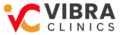 Vibra Clinics official logo representing advanced cosmetic and aesthetic care in Udaipur