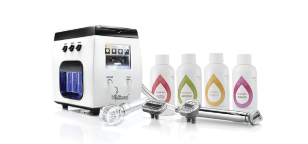 MiraPeel Advanced skin care and and worlds first hydrafacial with Microdermabrassion in one go.